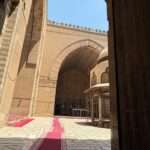 Courtyard of the Mosque-Madrasa of Sultan Hassan in Cairo